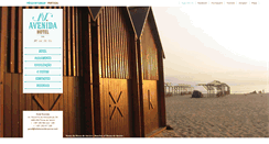 Desktop Screenshot of hotelavenida-povoa.com
